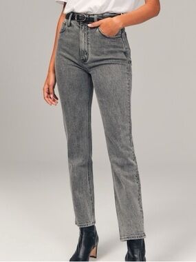 🌼ABERCROMBIE & FITCH🌼 Ankle Straight Ultra High Rise Jeans, Size 25/0R